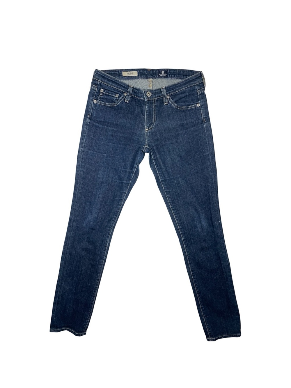 AG Adriano Goldschmied The Stilt Cigarette Jeans Women’s 28R Dark Wash USA